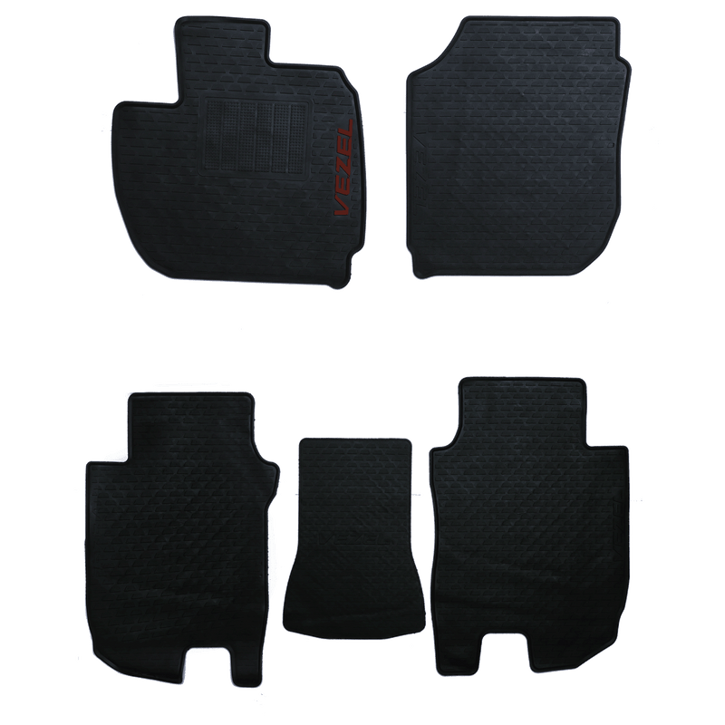 Honda Vezel 2013-2020 Rubber Floor Mats Black