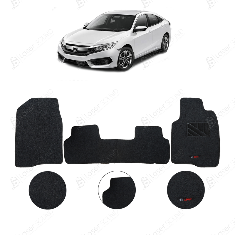 Honda Civic 2017 Grass Floor Mat