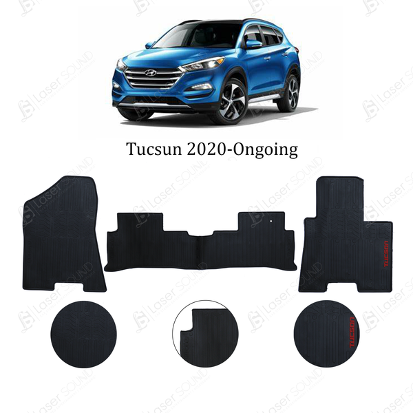 Hyundai Tucson Rubber Floor Mats Black