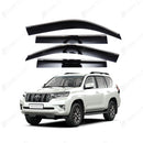 Toyota Prado FJ150 2009 - 2023 TXR Air Press Sun Visor With Chrome -