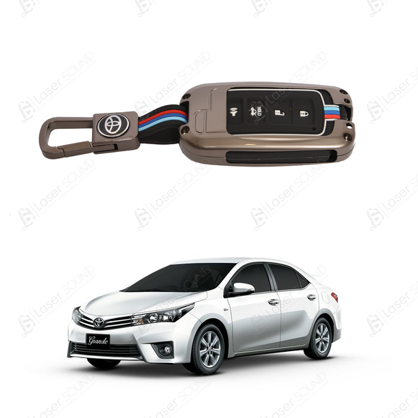 Toyota Collora Grande Metal Shell Key Cover