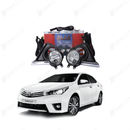DLAA Fog Lamp Toyota corolla 2015 with chrome (TY-642)