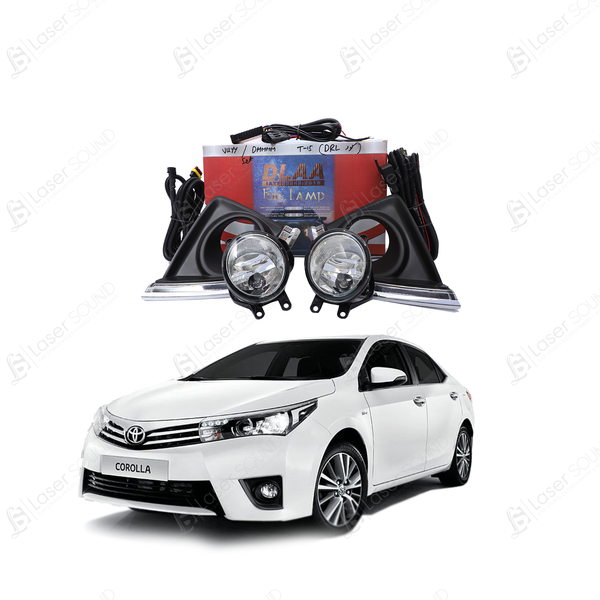 DLAA Fog Lamp Toyota corolla 2015 with chrome