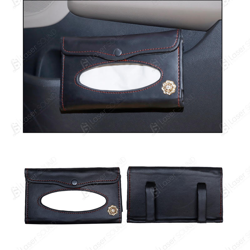 Car Sun Visor / Sunshade Tissue Holder Case Box