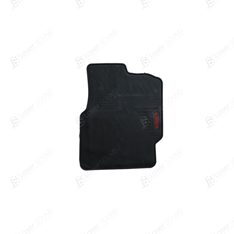 Toyota Yaris Rubber Floor Mats Black