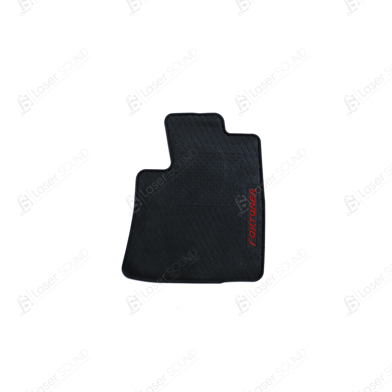 Toyota Fortuner 2016-2021 Rubber Floor Mats Black