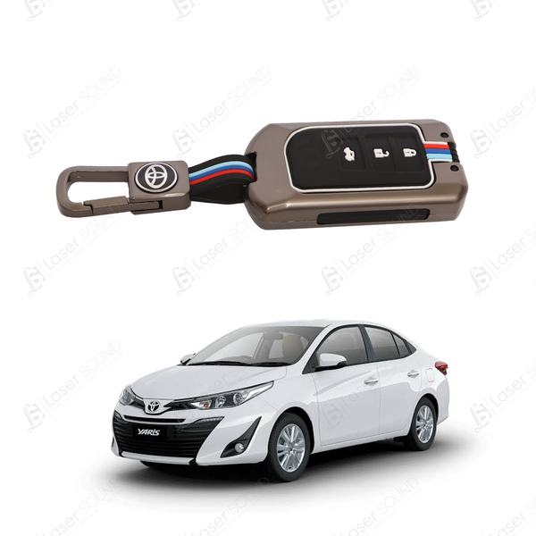 Toyota Yaris Key Cover With Metal Shell 2020 to 2021