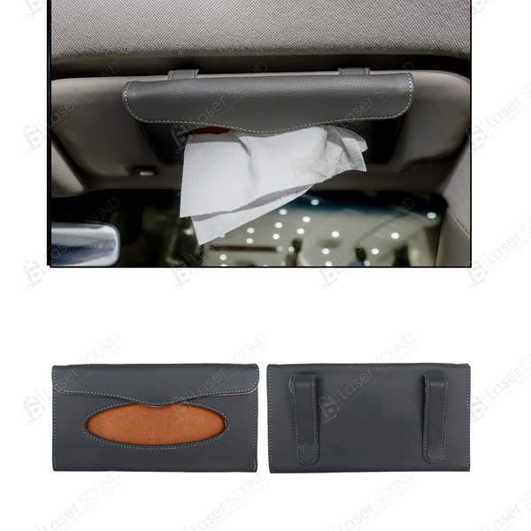 Universal Car Sun Visor / Sunshade Tissue Holder Case Box