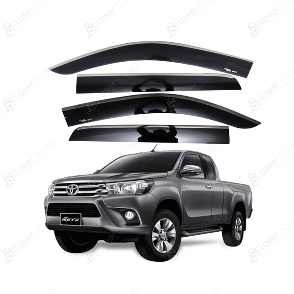 Toyota Hilux Revo TXR Air Press Sun Visor With Chrome - Model 2016-2021