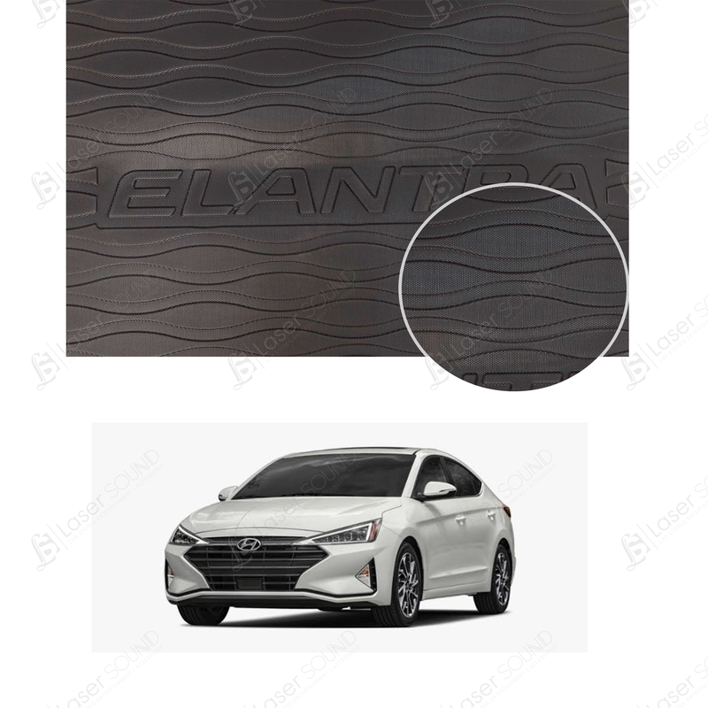 Hyundai Elantra PVC Trunk Mat 2020-2021