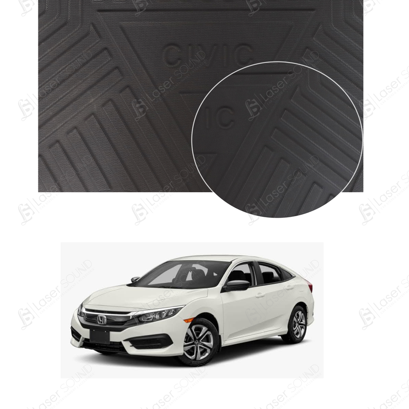 Honda Civic PVC Trunk Mat 2017-2021