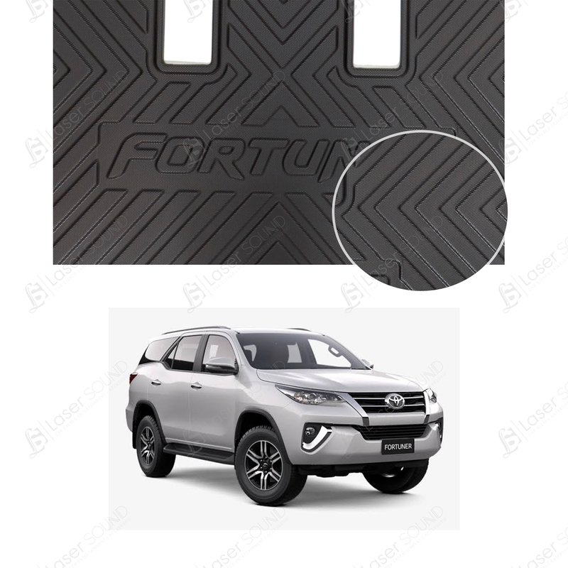 Toyota Fortuner PVC Trunk Mat 2013-2021