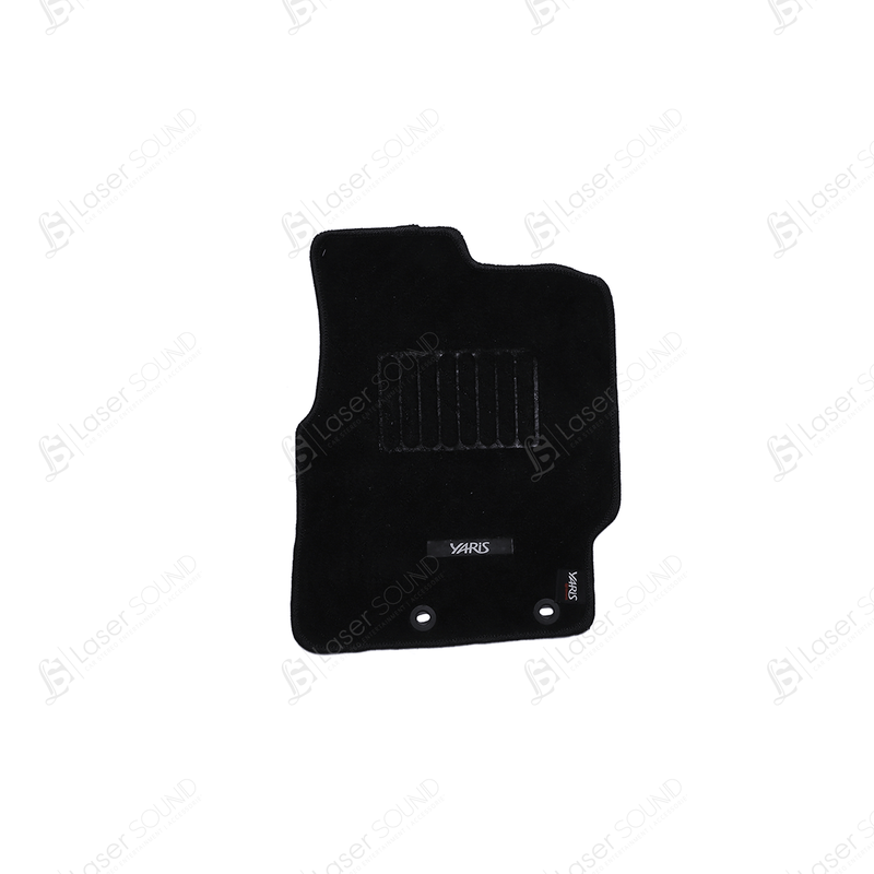 Toyota Yaris Carpet Floor Mats Black