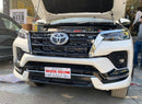 Toyota Fortuner TRD Body Kit 2 Pcs Black - Model 2021-2022