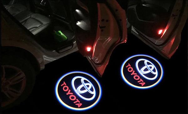 Courtesy Universal Door Shadow Light With Toyota Logo