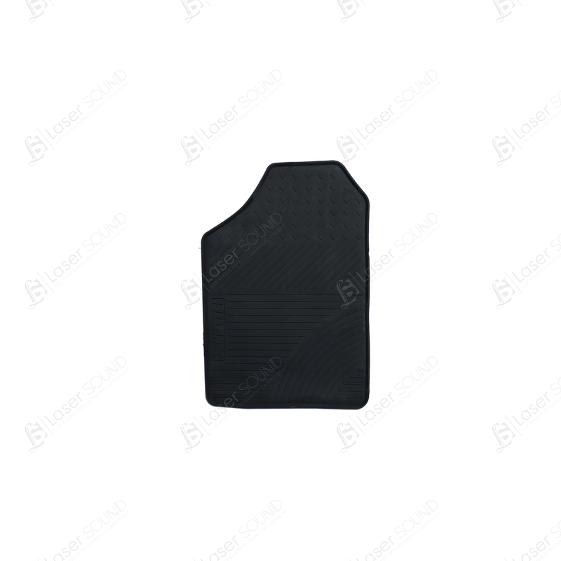 Toyota Hilux Revo Rubber Floor Mats Black