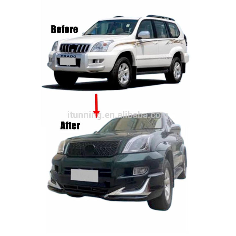 Toyota Prado 2002 - 2008 fj120 Bodykit + grill