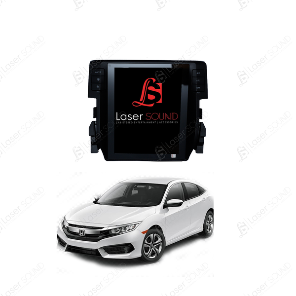 Honda Civic Tesla Lcd model 2016-2018  Android IPS Display  Multimedia Syatem