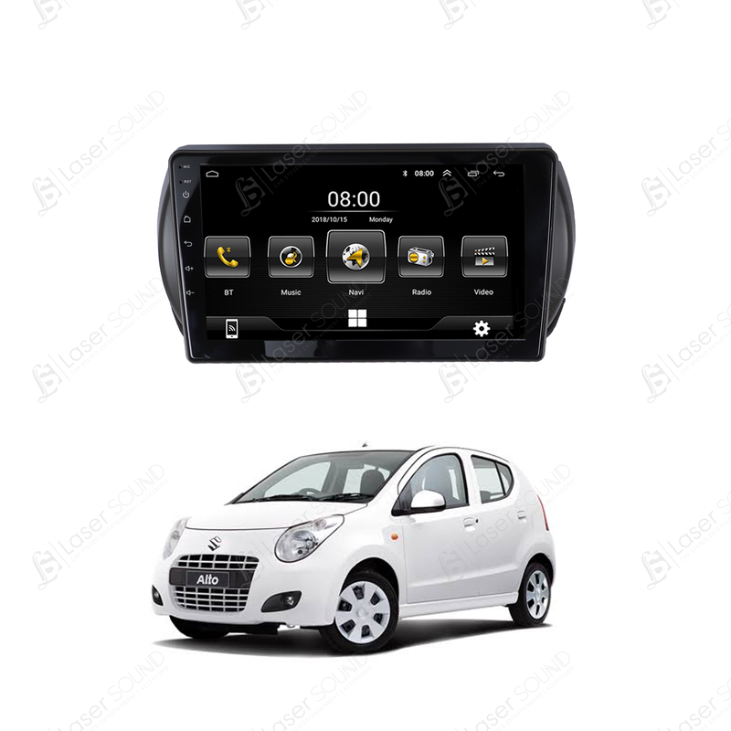 Suzuki Alto Japanese Android Panel HD Player Display Multimedia System