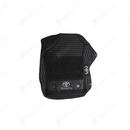 Toyota Yaris 9D Floor Mats Black With Black Grass With Logo 3 Pcs