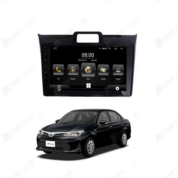 Toyota Axio Hybrid 2012 - 2019  Android Panel HD Player Display Multimedia System