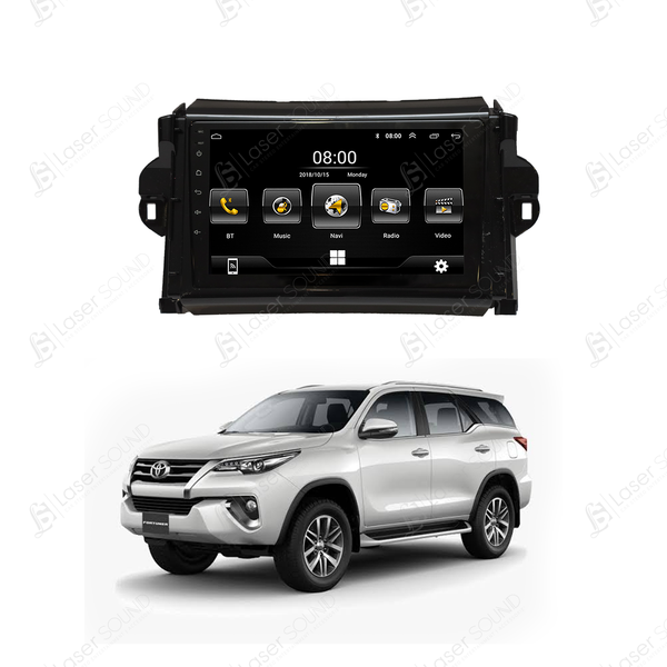 Toyota Fortuner 2017 Android IPS Multimedia Display