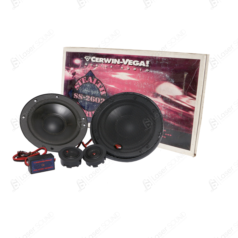 Cerwin-Vega Stealth SS-2602 6-1/2" Component Speaker System