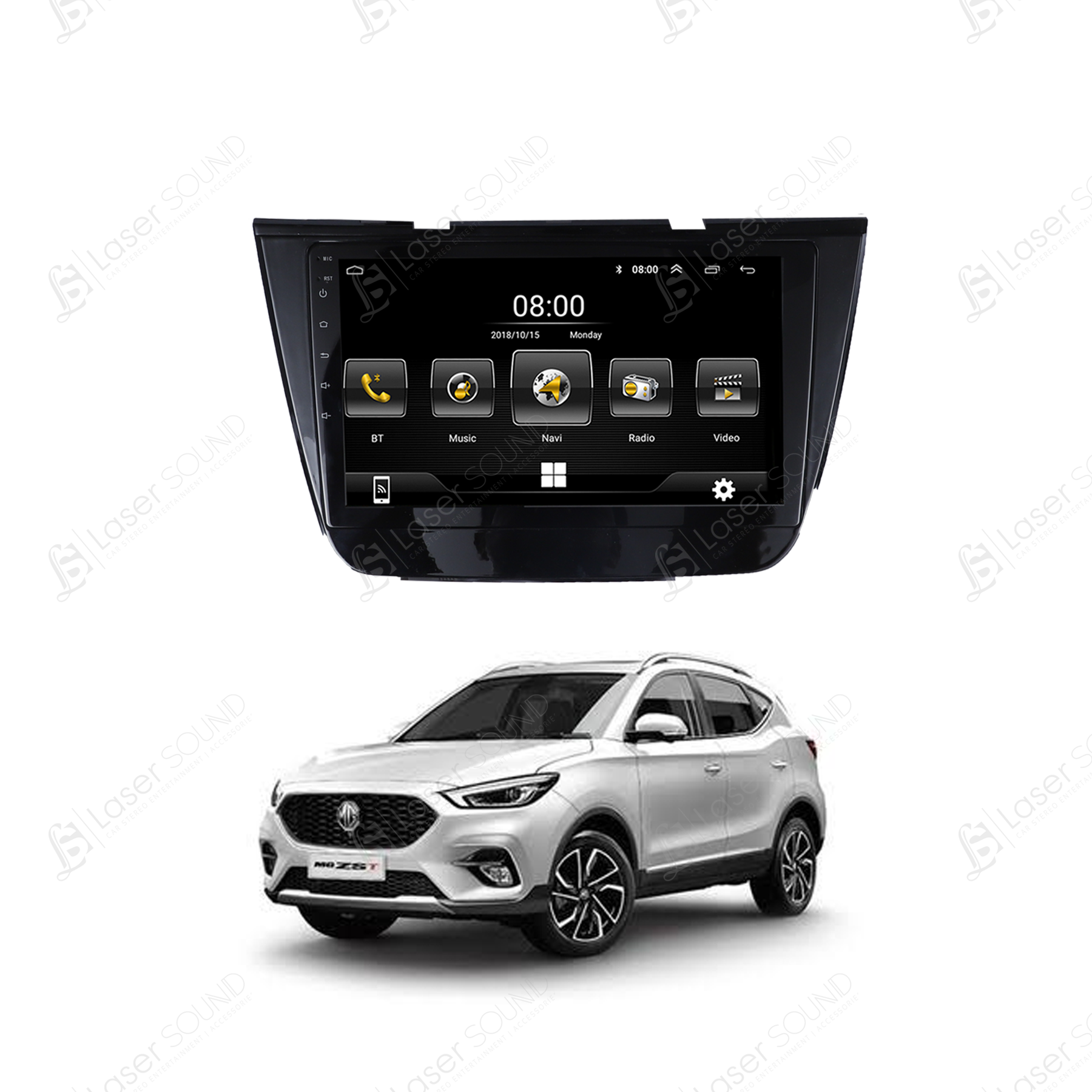 Mgs Display MG ZS Android LCD Player IPS Display