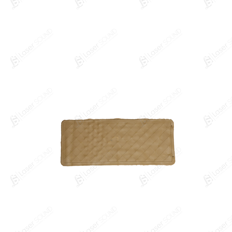 Universal Rubber Floor Mat Beige 5pcs