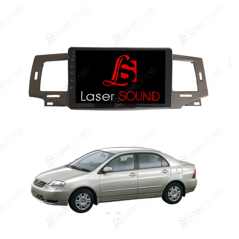 Toyota Corolla G / Axio 2000-2006 Android IPS Multimedia Display