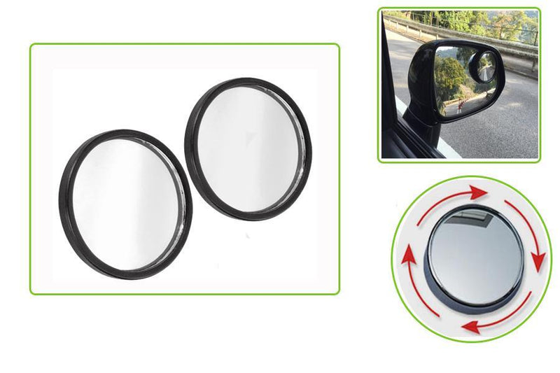 Universal Wide Angle Car Blind Spot Convex Side Mirror Circle
