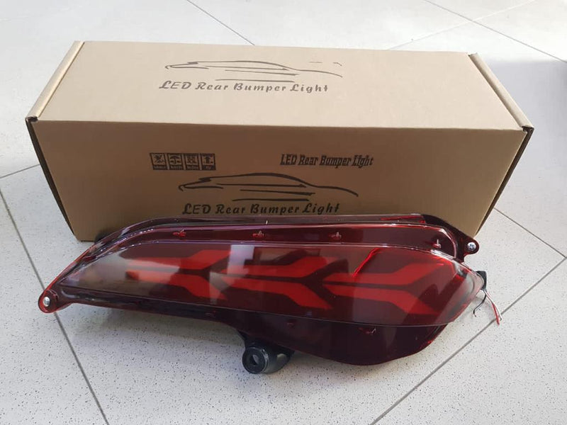 Toyota Yaris Rear Bumper LED Light Lamborghini Style 2020