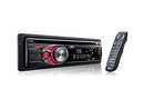 JVC KD-DV5606 Multimedia DVD/CD/USB Receiver with Front AUX (Black)
