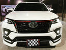 Toyota Fortuner TRD Body Kit 2 Pcs Black - Model 2021-2022