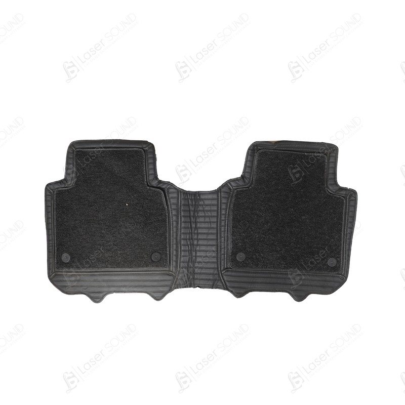 Proton X70 9D Floor Mats Black With Black Grass 3 Pcs