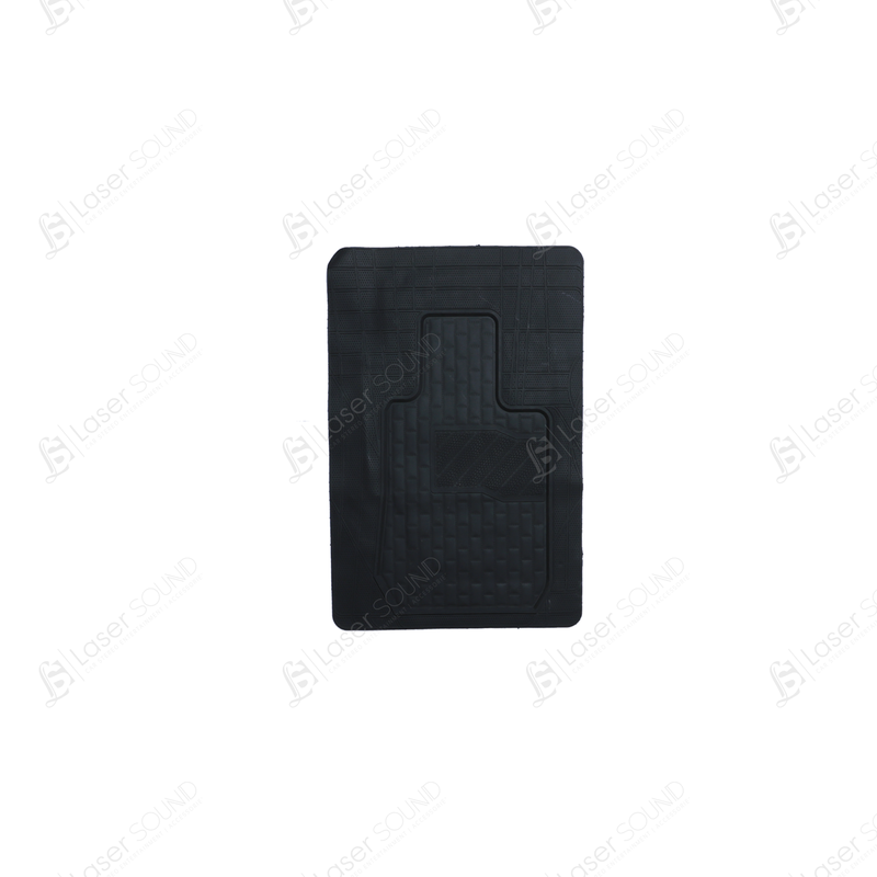 Universal Rubber Floor Mats Black