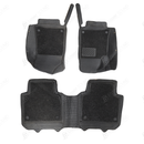 Proton X70 9D Floor Mats Black With Black Grass 3 Pcs