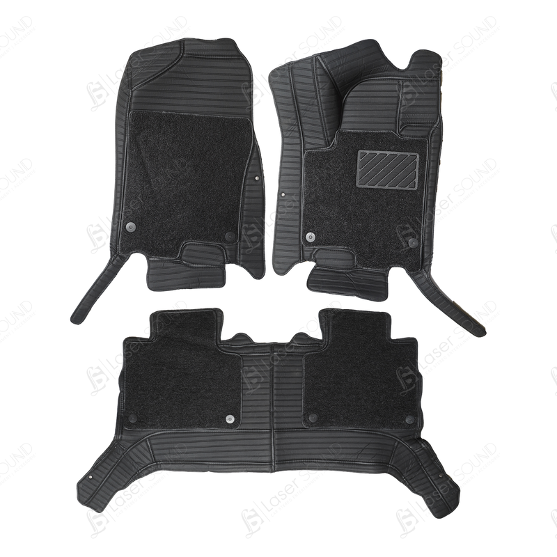 Changan Oshan X7 9D Floor Mat Black 3Row