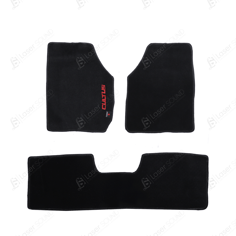 Suzuki Cultus 2017-2021 Carpet Floor Mats Black