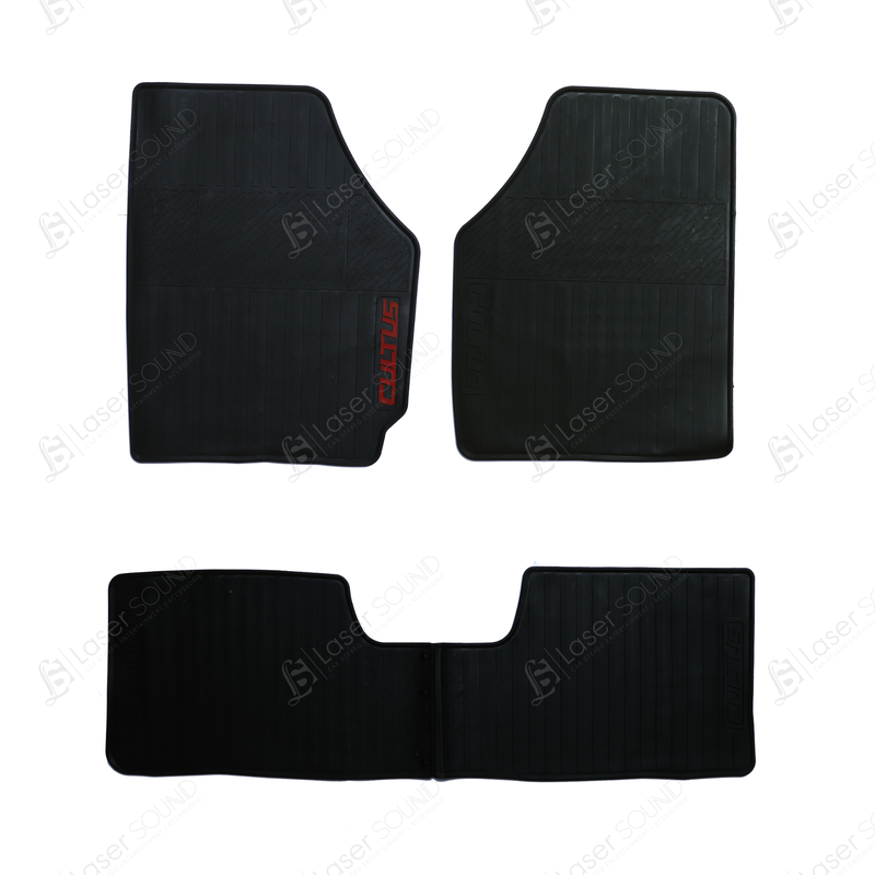 Suzuki Cultus 2017-2022 Rubber Floor Mats Black