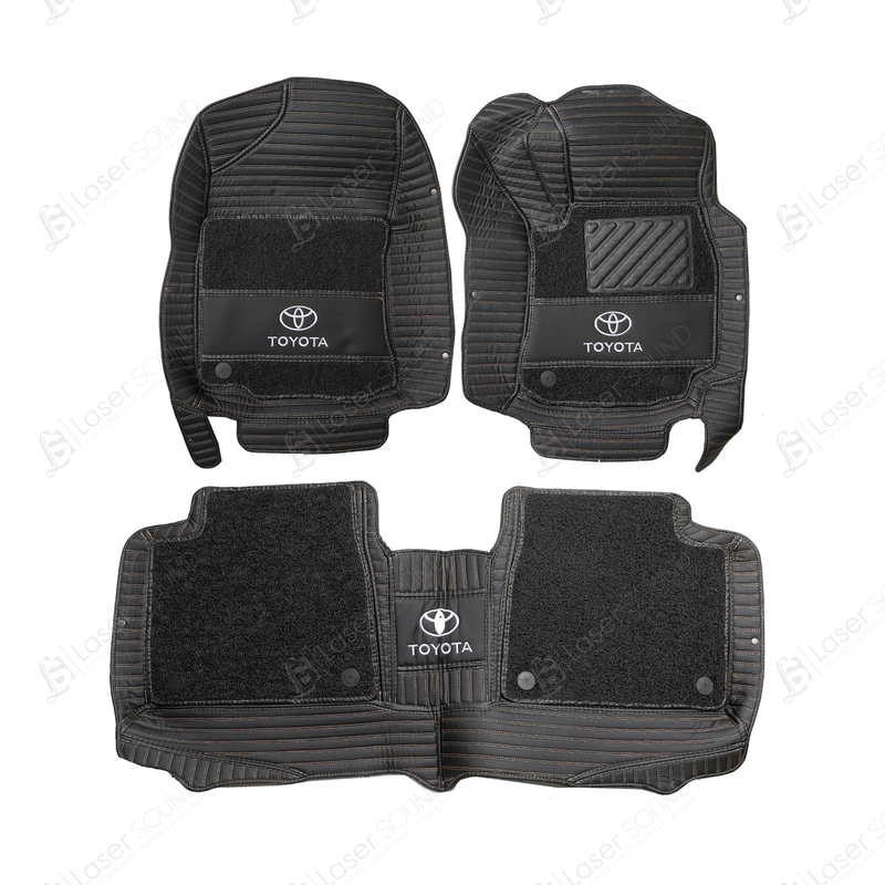 Toyota Corolla 9d Mat Black Model (2014-2017) 3PC