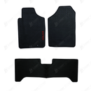 Toyota Hilux Revo Rubber Floor Mats Black