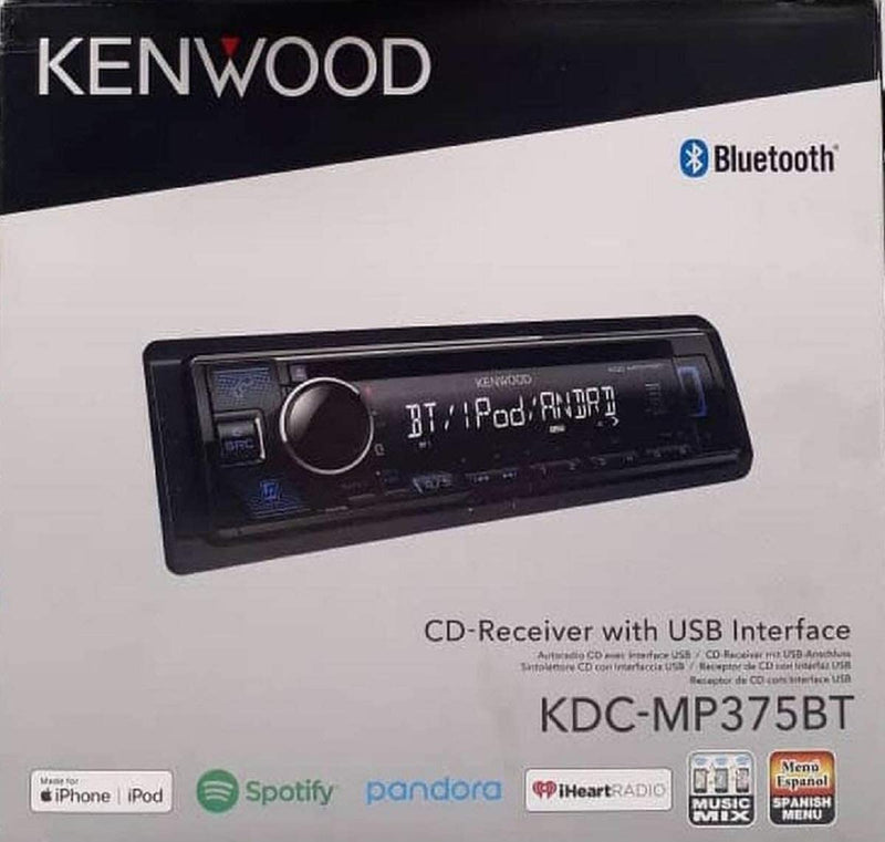 Kenwood KDC-U120UB Single Din Mp3 + Usb