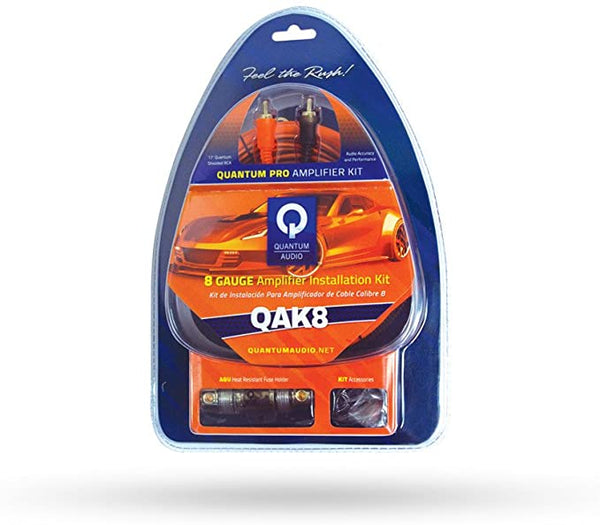 Quantum QAK8 8 Guage Amplifier Installation Kit