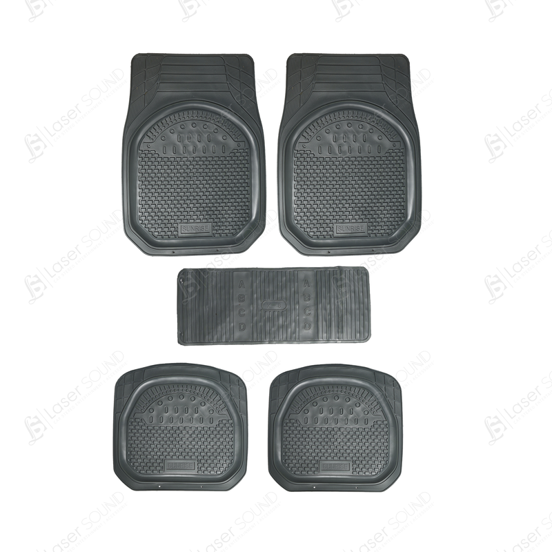 universal Premium Pvc Rubber Floor Mat 5pcs