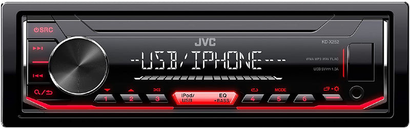 JVC KD-X252 Digital media Reciver USB/Aux
