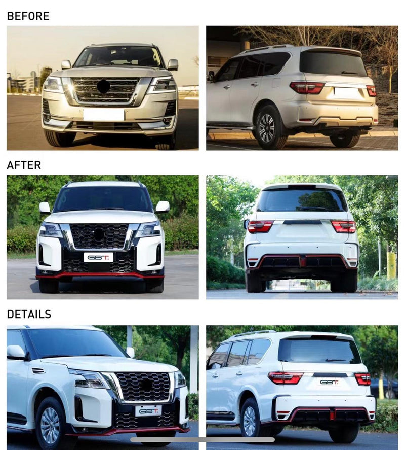 Nissan Petrol Face Uplift conversion Bodykit