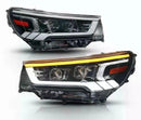 Toyota Hilux Revo Audi Style Head Lamps Light Pair - Model 2016-2021