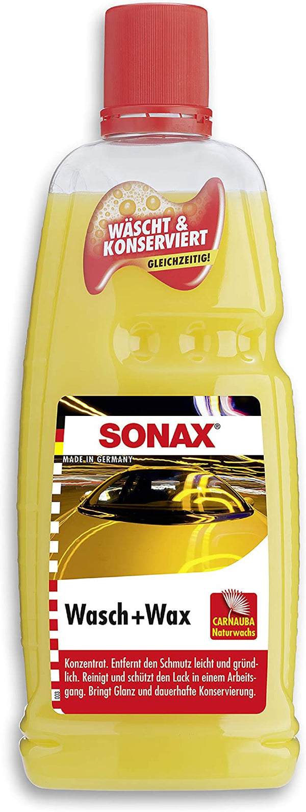 SONAX Wash and Wax (Wasch+Wax)