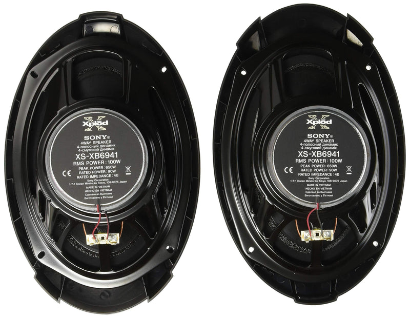 Sony XS-XB6941 6x9 4-way coaxial speaker